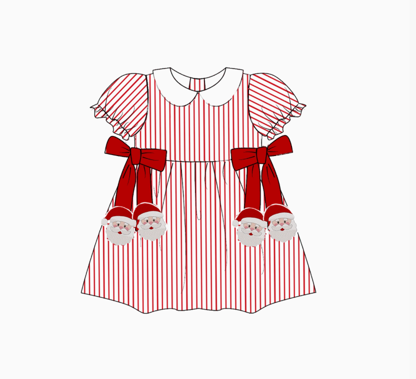 Girls Santa Dress