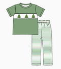 Baby & Boys Christmas Tree Pants set